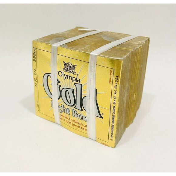 Vintage Olympia Gold Light Beer Bottle Paper Labels 12oz Pack 1000 Brewing Co. - Picture 1 of 6